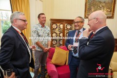 31/03/2025: Reception for the Small Branches Network of the Commonwealth Parliamentary Association, Government House, Douglas, Isle of Man. PICTURE BY DAVE KNEEN.