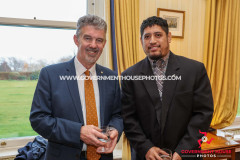 31/03/2025: Reception for the Small Branches Network of the Commonwealth Parliamentary Association, Government House, Douglas, Isle of Man. PICTURE BY DAVE KNEEN.