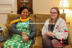 31/03/2025: Reception for the Small Branches Network of the Commonwealth Parliamentary Association, Government House, Douglas, Isle of Man. PICTURE BY DAVE KNEEN.