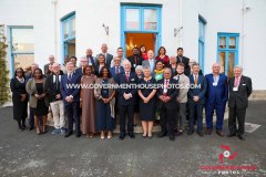 31/03/2025: Reception for the Small Branches Network of the Commonwealth Parliamentary Association, Government House, Douglas, Isle of Man. PICTURE BY DAVE KNEEN.
