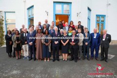 31/03/2025: Reception for the Small Branches Network of the Commonwealth Parliamentary Association, Government House, Douglas, Isle of Man. PICTURE BY DAVE KNEEN.