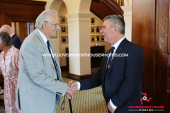 29/04/2025: The Swearing in of Mr John James Teare as Captain of the Parish of Bride, Government House, Douglas Isle of Man. PICTURE BY DAVE KNEEN PHOTOGRAPHY.