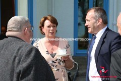29/04/2025: The Swearing in of Mr John James Teare as Captain of the Parish of Bride, Government House, Douglas Isle of Man. PICTURE BY DAVE KNEEN PHOTOGRAPHY.