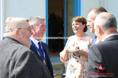 29/04/2025: The Swearing in of Mr John James Teare as Captain of the Parish of Bride, Government House, Douglas Isle of Man. PICTURE BY DAVE KNEEN PHOTOGRAPHY.
