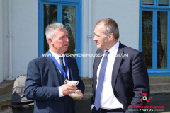 29/04/2025: The Swearing in of Mr John James Teare as Captain of the Parish of Bride, Government House, Douglas Isle of Man. PICTURE BY DAVE KNEEN PHOTOGRAPHY.