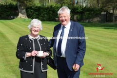 29/04/2025: The Swearing in of Mr John James Teare as Captain of the Parish of Bride, Government House, Douglas Isle of Man. PICTURE BY DAVE KNEEN PHOTOGRAPHY.