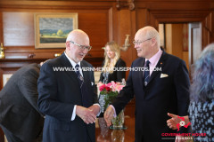 29/04/2025: The Swearing in of Mr John James Teare as Captain of the Parish of Bride, Government House, Douglas Isle of Man. PICTURE BY DAVE KNEEN PHOTOGRAPHY.