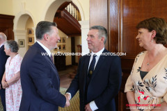 29/04/2025: The Swearing in of Mr John James Teare as Captain of the Parish of Bride, Government House, Douglas Isle of Man. PICTURE BY DAVE KNEEN PHOTOGRAPHY.