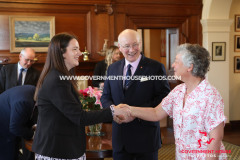 29/04/2025: The Swearing in of Mr John James Teare as Captain of the Parish of Bride, Government House, Douglas Isle of Man. PICTURE BY DAVE KNEEN PHOTOGRAPHY.