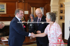 29/04/2025: The Swearing in of Mr John James Teare as Captain of the Parish of Bride, Government House, Douglas Isle of Man. PICTURE BY DAVE KNEEN PHOTOGRAPHY.