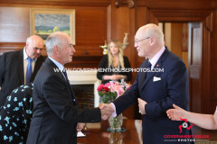 29/04/2025: The Swearing in of Mr John James Teare as Captain of the Parish of Bride, Government House, Douglas Isle of Man. PICTURE BY DAVE KNEEN PHOTOGRAPHY.