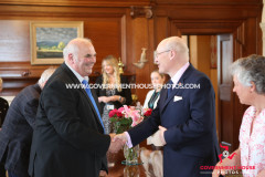 29/04/2025: The Swearing in of Mr John James Teare as Captain of the Parish of Bride, Government House, Douglas Isle of Man. PICTURE BY DAVE KNEEN PHOTOGRAPHY.