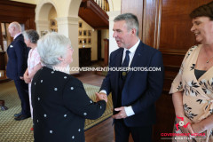 29/04/2025: The Swearing in of Mr John James Teare as Captain of the Parish of Bride, Government House, Douglas Isle of Man. PICTURE BY DAVE KNEEN PHOTOGRAPHY.