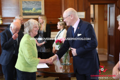 29/04/2025: The Swearing in of Mr John James Teare as Captain of the Parish of Bride, Government House, Douglas Isle of Man. PICTURE BY DAVE KNEEN PHOTOGRAPHY.