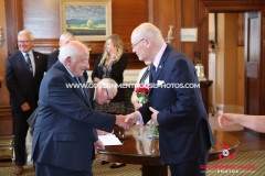 29/04/2025: The Swearing in of Mr John James Teare as Captain of the Parish of Bride, Government House, Douglas Isle of Man. PICTURE BY DAVE KNEEN PHOTOGRAPHY.