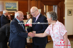 29/04/2025: The Swearing in of Mr John James Teare as Captain of the Parish of Bride, Government House, Douglas Isle of Man. PICTURE BY DAVE KNEEN PHOTOGRAPHY.