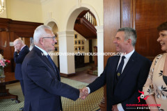 29/04/2025: The Swearing in of Mr John James Teare as Captain of the Parish of Bride, Government House, Douglas Isle of Man. PICTURE BY DAVE KNEEN PHOTOGRAPHY.