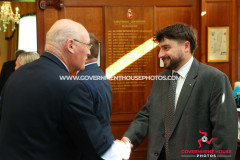 27/04/2026: Swearing in of Mrs Claire Whiteway as Captain of the Parish of Arbory, Government House, Douglas, Isle of Man. PICTURE BY DAVE KNEEN/WWW.GOVERNMENTHOUSEPHOTOS.COM