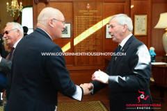 27/04/2026: Swearing in of Mrs Claire Whiteway as Captain of the Parish of Arbory, Government House, Douglas, Isle of Man. PICTURE BY DAVE KNEEN/WWW.GOVERNMENTHOUSEPHOTOS.COM
