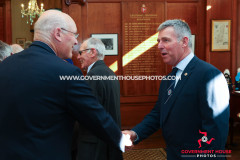 27/04/2026: Swearing in of Mrs Claire Whiteway as Captain of the Parish of Arbory, Government House, Douglas, Isle of Man. PICTURE BY DAVE KNEEN/WWW.GOVERNMENTHOUSEPHOTOS.COM