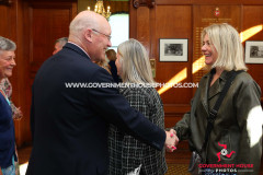 27/04/2026: Swearing in of Mrs Claire Whiteway as Captain of the Parish of Arbory, Government House, Douglas, Isle of Man. PICTURE BY DAVE KNEEN/WWW.GOVERNMENTHOUSEPHOTOS.COM