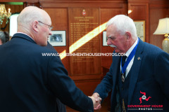 27/04/2026: Swearing in of Mrs Claire Whiteway as Captain of the Parish of Arbory, Government House, Douglas, Isle of Man. PICTURE BY DAVE KNEEN/WWW.GOVERNMENTHOUSEPHOTOS.COM