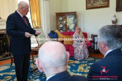 27/04/2026: Swearing in of Mrs Claire Whiteway as Captain of the Parish of Arbory, Government House, Douglas, Isle of Man. PICTURE BY DAVE KNEEN/WWW.GOVERNMENTHOUSEPHOTOS.COM