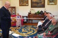27/04/2026: Swearing in of Mrs Claire Whiteway as Captain of the Parish of Arbory, Government House, Douglas, Isle of Man. PICTURE BY DAVE KNEEN/WWW.GOVERNMENTHOUSEPHOTOS.COM