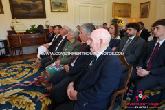 27/04/2026: Swearing in of Mrs Claire Whiteway as Captain of the Parish of Arbory, Government House, Douglas, Isle of Man. PICTURE BY DAVE KNEEN/WWW.GOVERNMENTHOUSEPHOTOS.COM