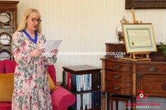 27/04/2026: Swearing in of Mrs Claire Whiteway as Captain of the Parish of Arbory, Government House, Douglas, Isle of Man. PICTURE BY DAVE KNEEN/WWW.GOVERNMENTHOUSEPHOTOS.COM