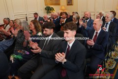 27/04/2026: Swearing in of Mrs Claire Whiteway as Captain of the Parish of Arbory, Government House, Douglas, Isle of Man. PICTURE BY DAVE KNEEN/WWW.GOVERNMENTHOUSEPHOTOS.COM