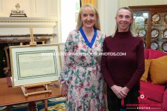27/04/2026: Swearing in of Mrs Claire Whiteway as Captain of the Parish of Arbory, Government House, Douglas, Isle of Man. PICTURE BY DAVE KNEEN/WWW.GOVERNMENTHOUSEPHOTOS.COM