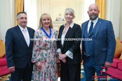 27/04/2026: Swearing in of Mrs Claire Whiteway as Captain of the Parish of Arbory, Government House, Douglas, Isle of Man. PICTURE BY DAVE KNEEN/WWW.GOVERNMENTHOUSEPHOTOS.COM