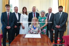 27/04/2026: Swearing in of Mrs Claire Whiteway as Captain of the Parish of Arbory, Government House, Douglas, Isle of Man. PICTURE BY DAVE KNEEN/WWW.GOVERNMENTHOUSEPHOTOS.COM