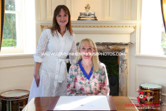27/04/2026: Swearing in of Mrs Claire Whiteway as Captain of the Parish of Arbory, Government House, Douglas, Isle of Man. PICTURE BY DAVE KNEEN/WWW.GOVERNMENTHOUSEPHOTOS.COM