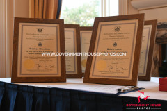 Coastguard awards at Government House -