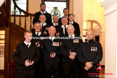 Coastguard awards at Government House - Douglas Coastguard