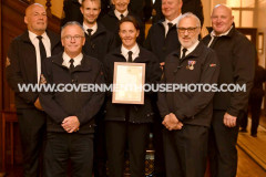 Coastguard awards at Government House - Castletown Coastguard