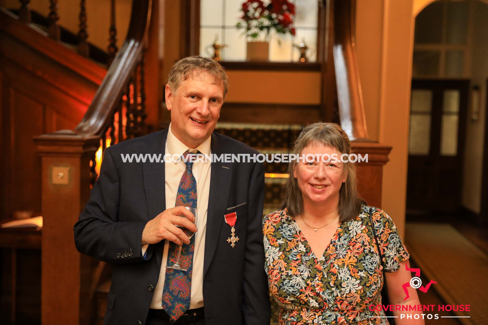 MBE Reception for Dr Keith Daniels