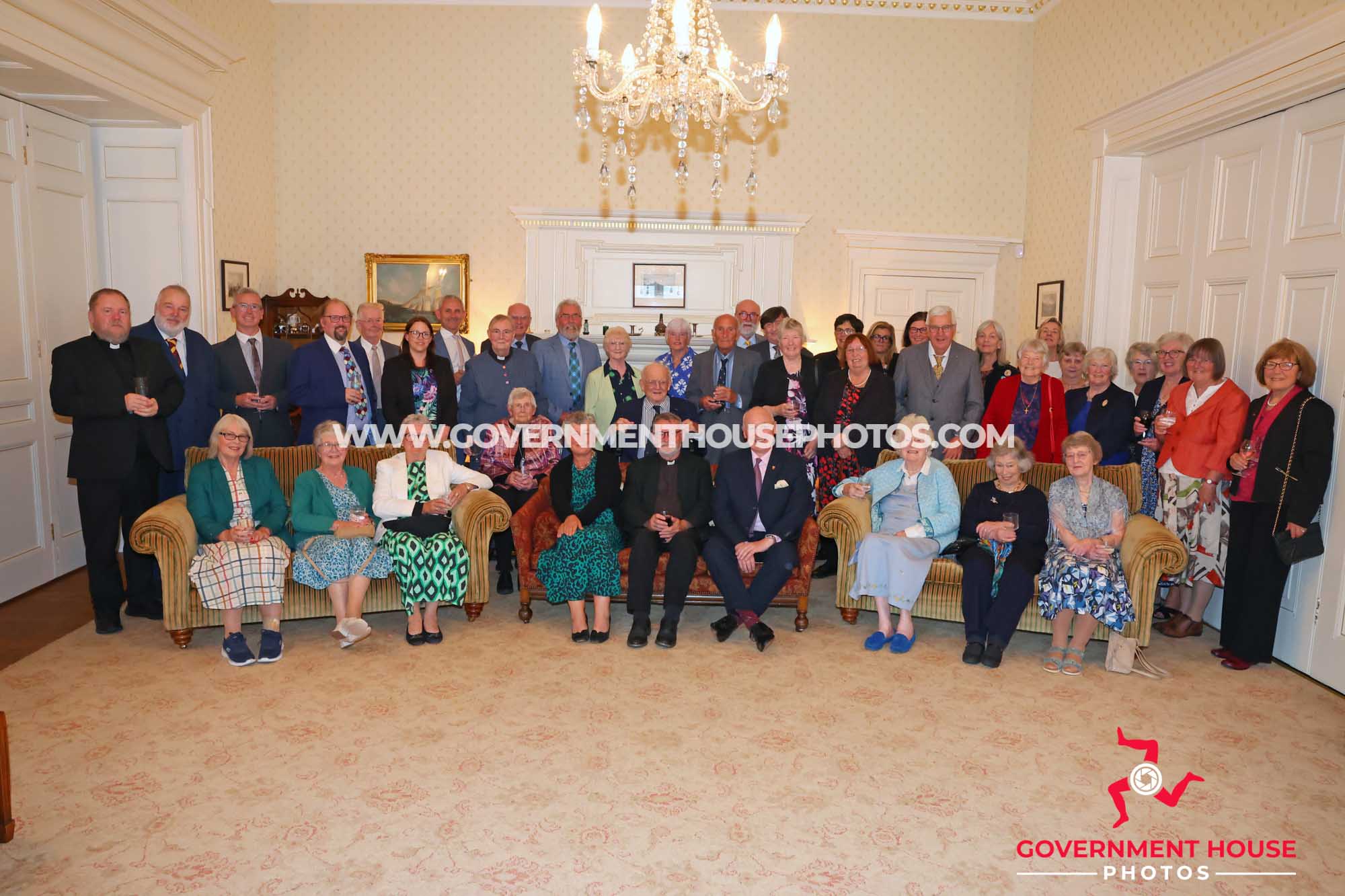 10/09/2025: MBE Reception for TVR Nigel Godfrey, Government House, Isle of Man. PICTURE BY DAVE KNEEN PHOTOGRAPHY.